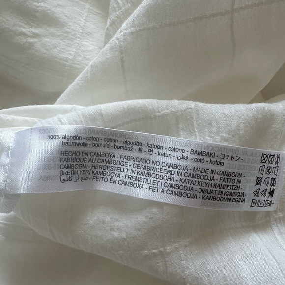 NWT • ZARA • STRIPED OVERSIZED BLOUSE • M - Picture 16 of 16